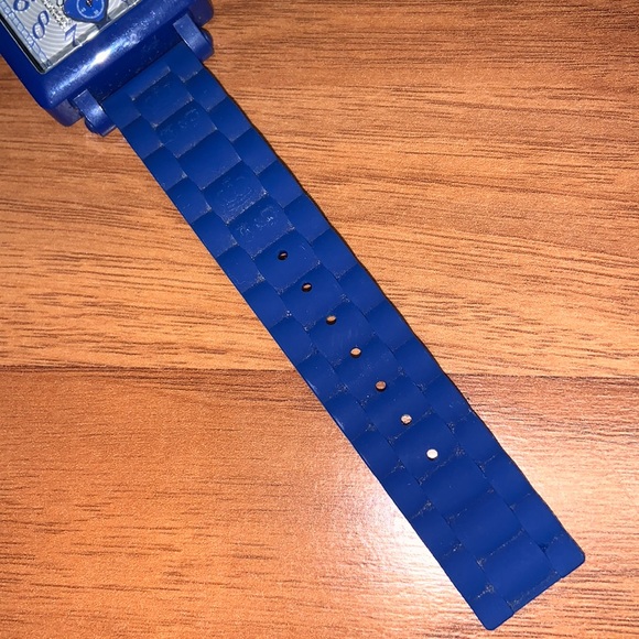 Authentic Juicy Couture Rectangle Face Watch with Rhinestone Accents main image 8